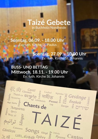Taizé Gebete in Buchholz/Nordheide